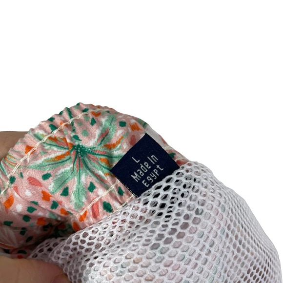 TailorByrd Tropical Print Swim Shorts Trunks Pink Size L New - Picture 2 of 6